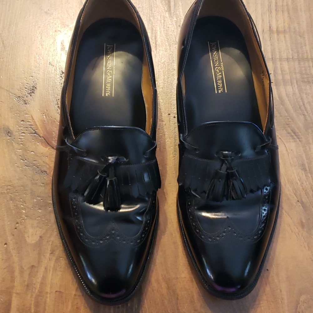 Johnston & Murphy Tassel Loafers Sz 10.5 D